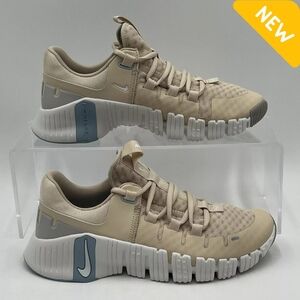 🆕Nike Women's Free Metcon 5 Training Shoes | Sand/Blue | Hot Item 2024